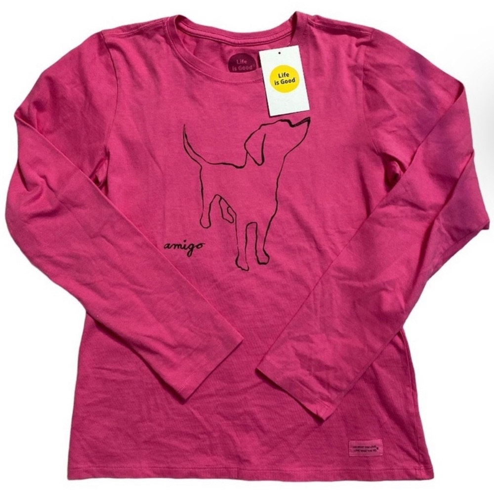 Life is good Dog shirt.